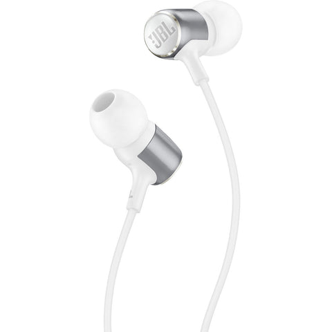 JBL LIVE 100 Wired In-ear Headphoner - White
