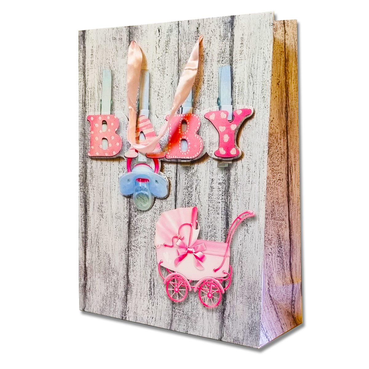 Happy Birthday Gift Bag - Extra Large (40x30x12 Cms) (6Pcs Pack) - WILLOW