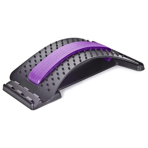 Purple and Black Back Massager Magic Stretcher Fitness equipment