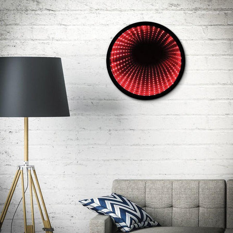 Round Infinity Light (22 cm, Black) - Red5