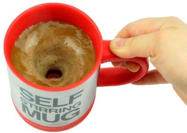 Self Stirring Mug - Red