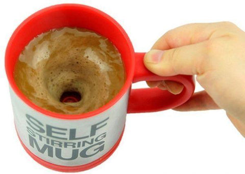 Self Stirring Mug - Red