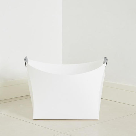 Origami Storage Basket with Cutout Handles