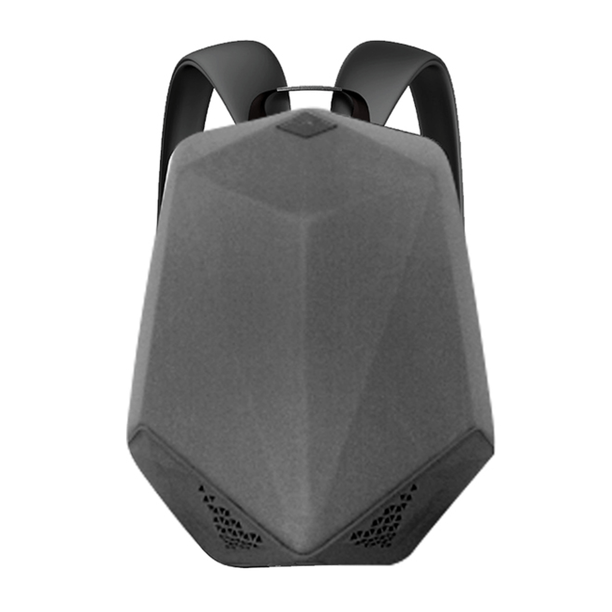 Brave Bluetooth Speaker And Power Bank Backpack ARMY GREY