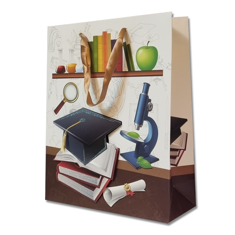 Graduation Day Gift Bag - Extra Large (32x26x12 Cms) (6Pcs Pack) - WILLOW