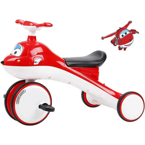 R for Rabbit Super Wings Tricycle  for Baby/ Kids (Red)