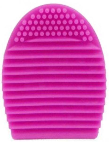 Make up for you Silicon Brush Egg Makeup Brush Cleaning Tool - Dark Purple