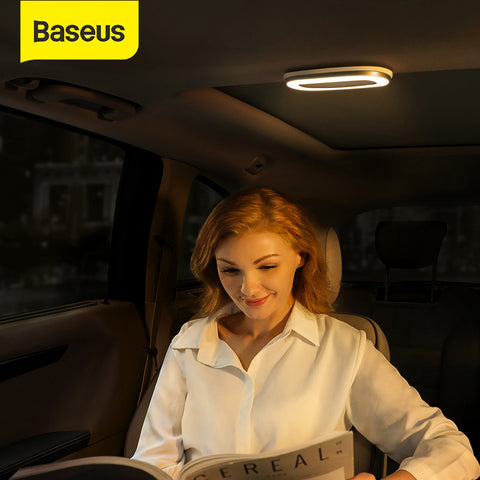 BASEUS Car Bright Touch Sensor Reading Light - Silver