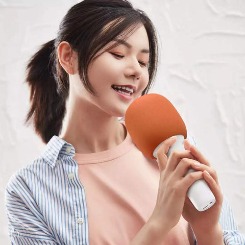 YMI Bluetooth Integrated Karaoke Wireless Microphone - Blue