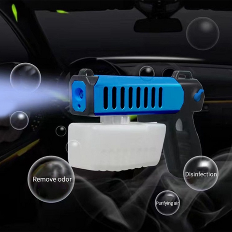 Electric Disinfecting Nano Atomized Blue Light Disinfection Sprayer RZ-W2 - Pink