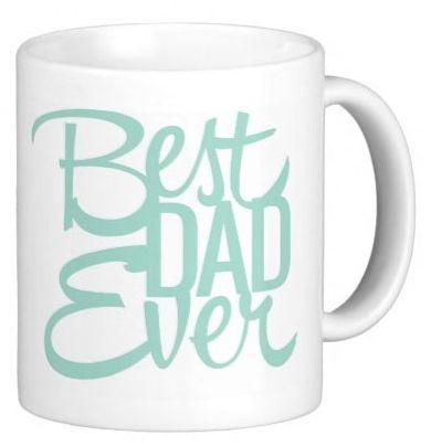 BEST DAD EVER White Ceramic Mug - SquareDubai