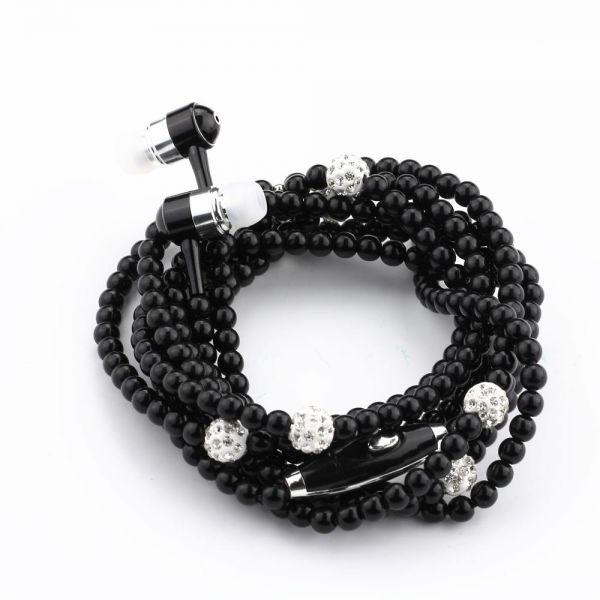 Bead Necklace Style Stereo Earphone - SquareDubai