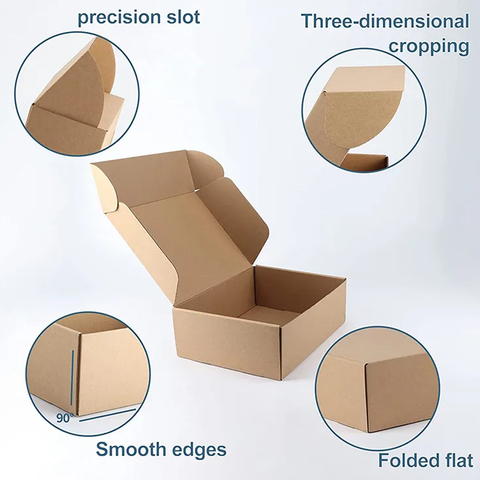 Willow Packaging Shipping Corrugated Box Eco Friendly Brown Mailing Box 20x15x10 Cm – (10Pc Pack)