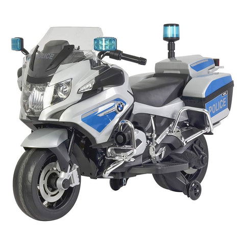 Little Angel - Motorcycle Toy BMW R1200RT-P Electric Ride On - Silver