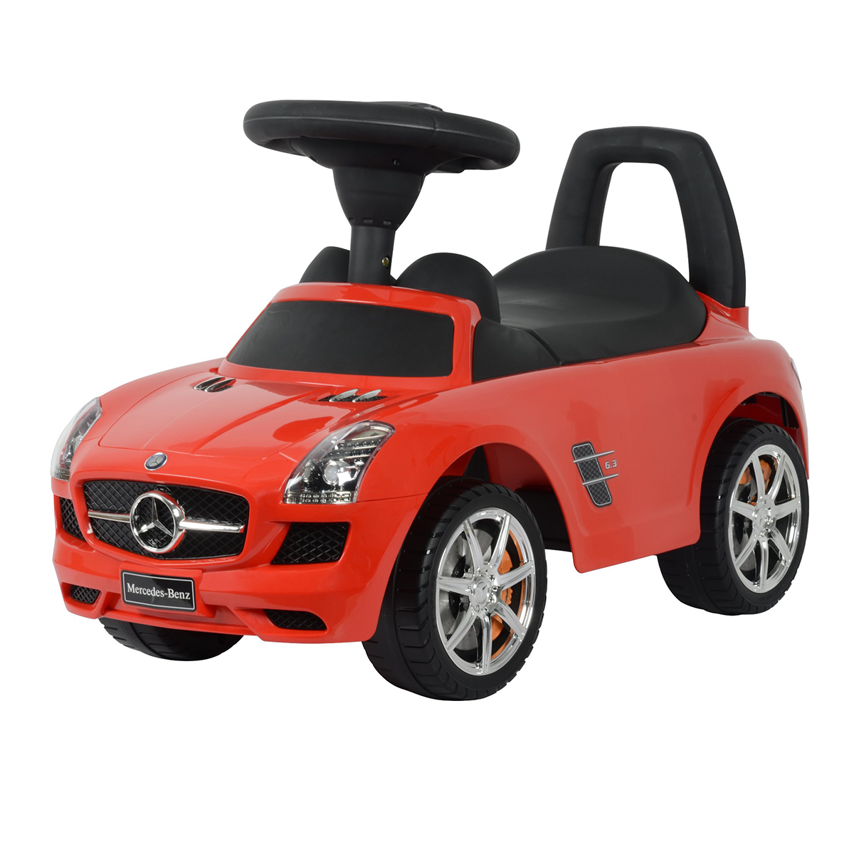Little Angel - Mercedes-Benz SLS AMG Car Activity Ride-On - Red