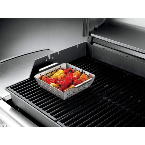 Weber Style Square Grill Steel Basket