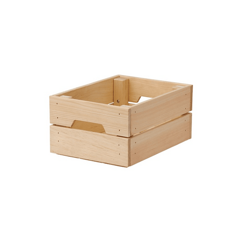 KNAGGLIG Box, small pine 23x31x15 cm