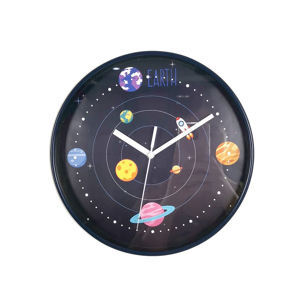 AW19 Stolpa Cosmos Wall Clock 25cm Blue  KIDS