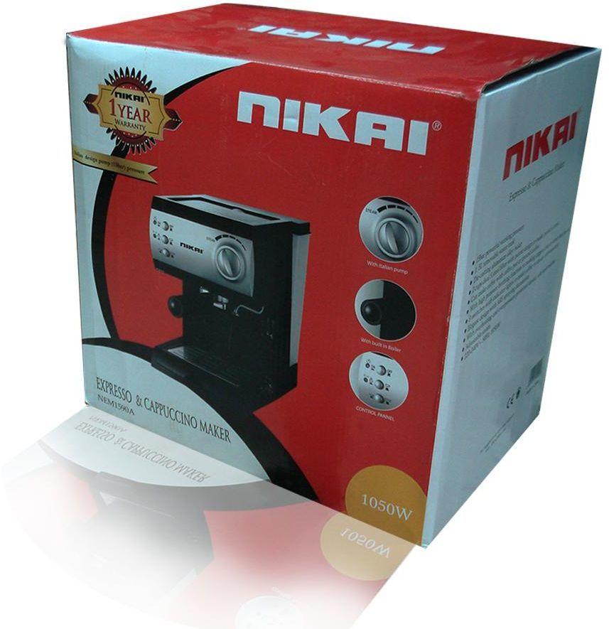 Nikai Expresso & Cappuccino Maker with Cup Warmer