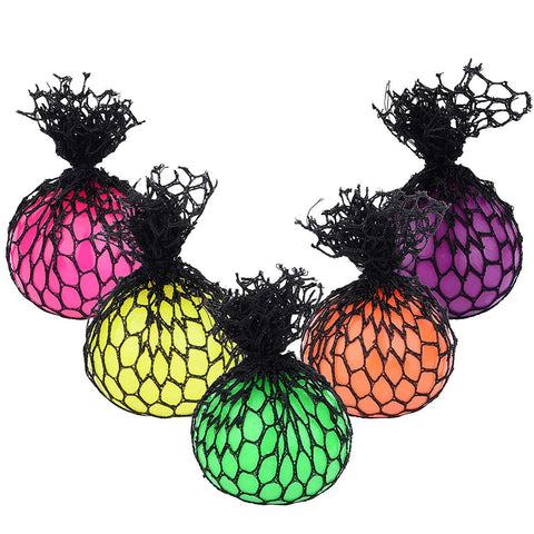 24-Pieces Mesh Squish Ball Set