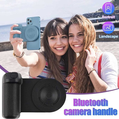 Magnetic Camera Handle Bluetooth Bracket 3 in 1 Camera Holder Grip