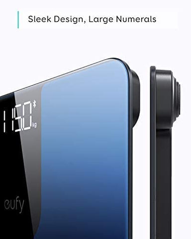 eufy Smart Scale P1 with Bluetooth, Body Fat Scale, Wireless Digital Bathroom Scale - Black