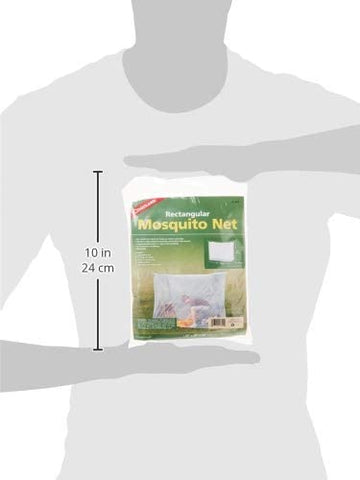 Coghlan's Rectangular Single Wide Mosquito Net - White