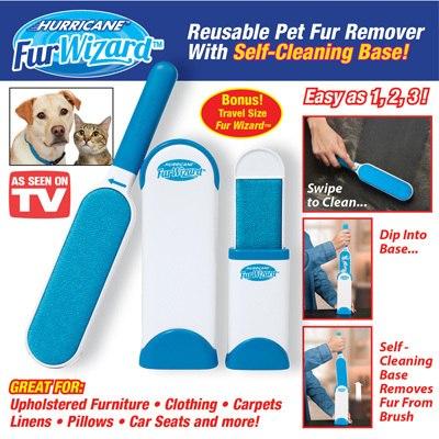Hurricane Fur Wizard - Pet Hair Remover Brush