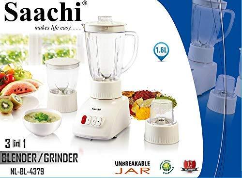 3in1 Saachi Unbreakable Jar Countertop Blender