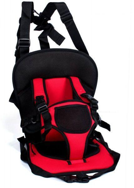 Portable Multi-Function Baby Car Safety Seat chair- Red