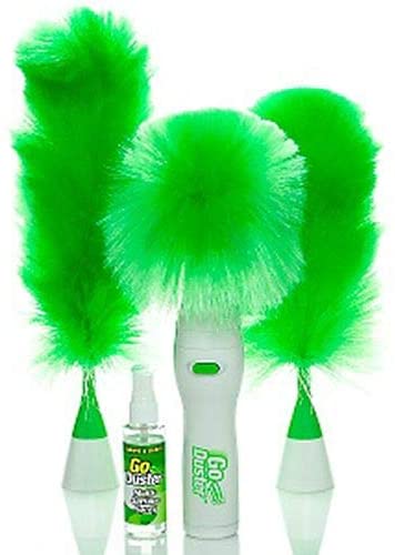 Go Duster Electrostatic Dust Cleaning Brush Green One size