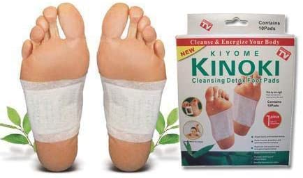 Kinoki 10-Piece Cleansing Detox Foot Patches