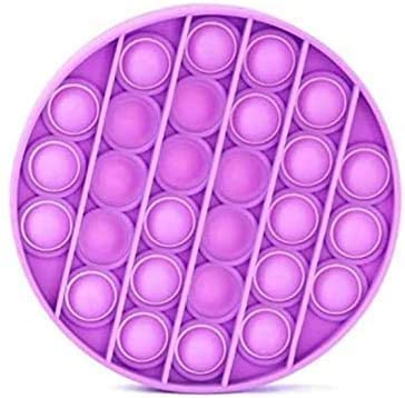 Push Pop Bubble Sensory Fidget Toy 5x5 inch - Octagon Purple