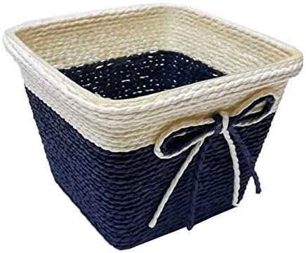 Navy Blue Baskets Party Gifts 6 pieces - 10x10x8cm