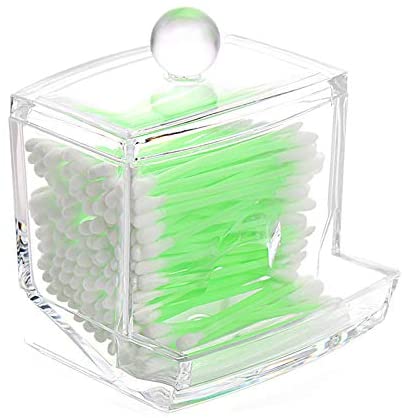 Acrylic Cotton Organizer Box Cosmetic Stick Bathroom Storage Box