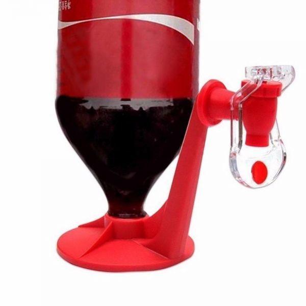 Innovative Refrigerator Fizz Saver 2-Liter Soda Push Style Dispenser