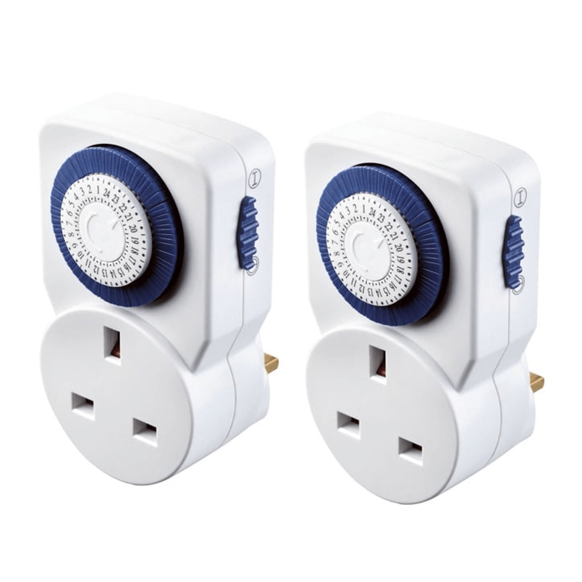 Masterplug Mechanical Timer (Pack of 2)