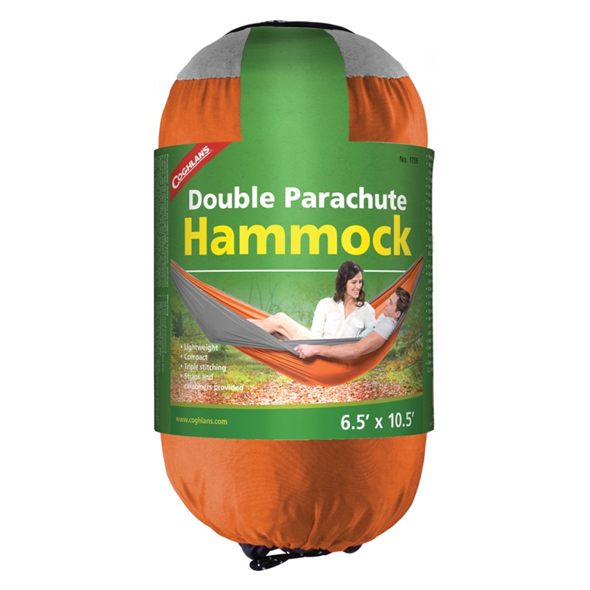 Coghlan’s Double Parachute Hammock (Orange)