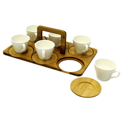 Liying Porcelain Coffee/Tea Set 120ml, White