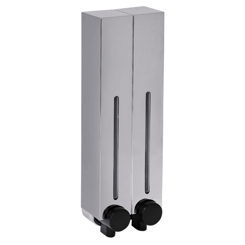 Stainless Steel Manual Soap Dispenser - DH7002CP-Silver
