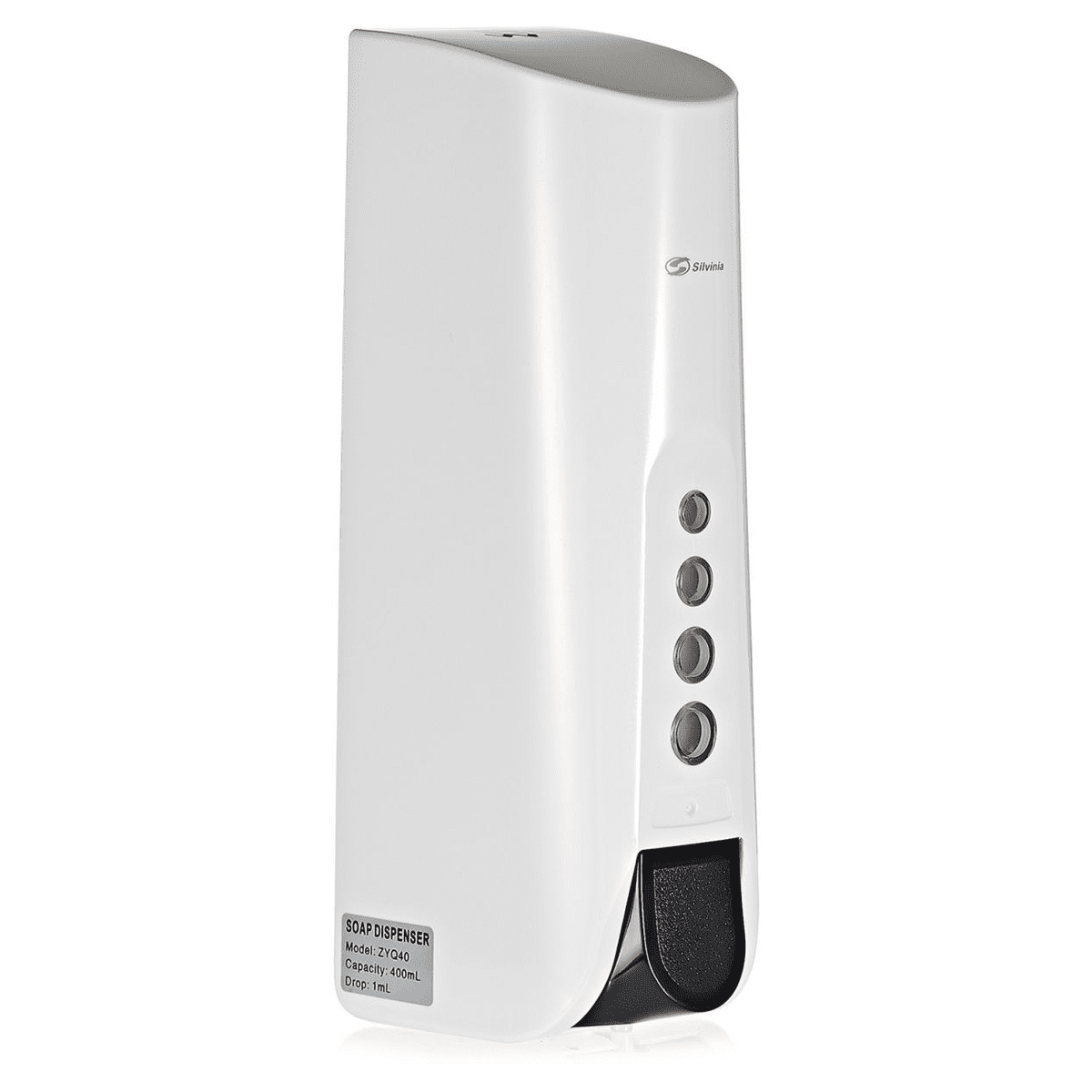 Silvinia Manual Single Soap Dispenser - 400ml