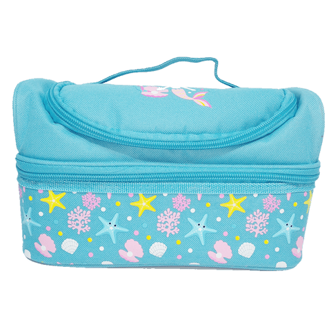 Smily Dual Slot Lunch Bag