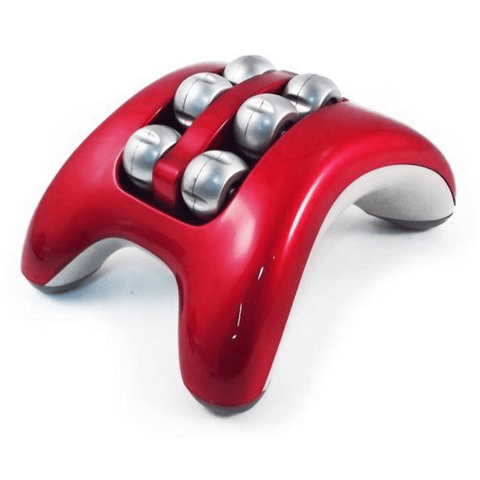 Roller press active battery opertaed mini foot massager