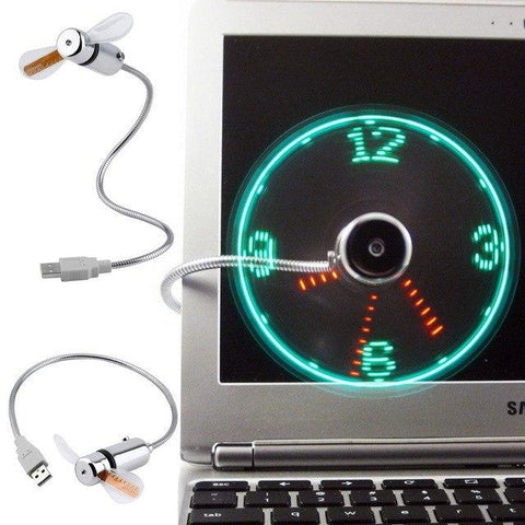 Crony USB clock FAN - SquareDubai