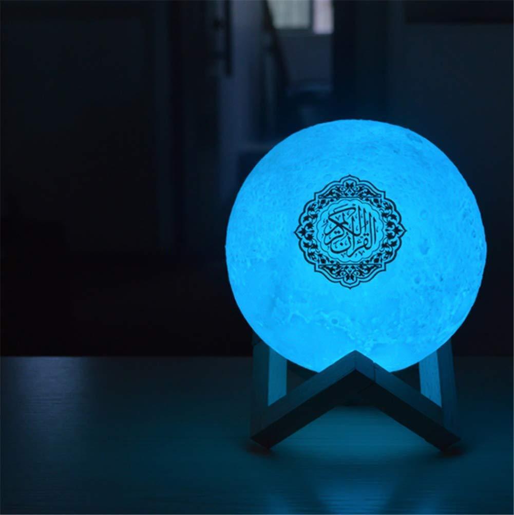 Moonlight Wireless Quran Speaker 20cm 7-Colors