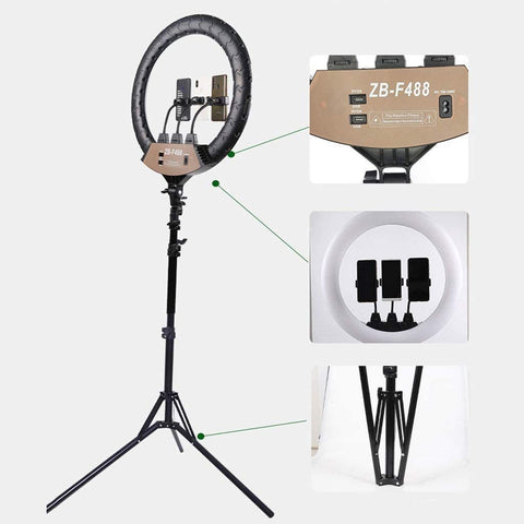 22 inch Video Ring Light For Youtube Live Streaming ZB-F488
