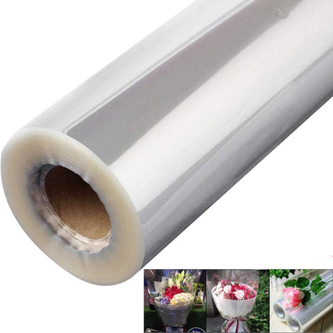 Transparent Wrapping Cellophane for Flower Baskets Gift Wrap Crafts Supplies / 38cmx50m - Willow