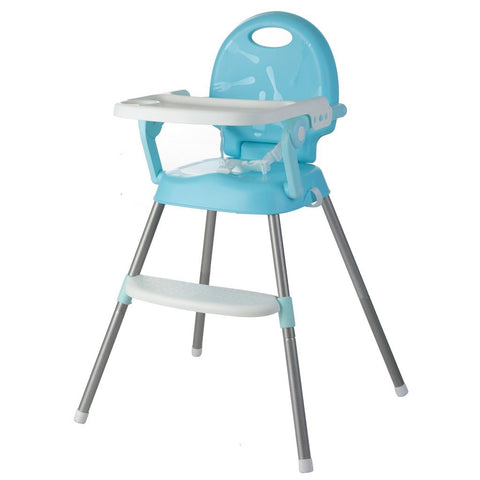 3-in-1 Luxury and multifunction baby high chair - Little Angel - Blue