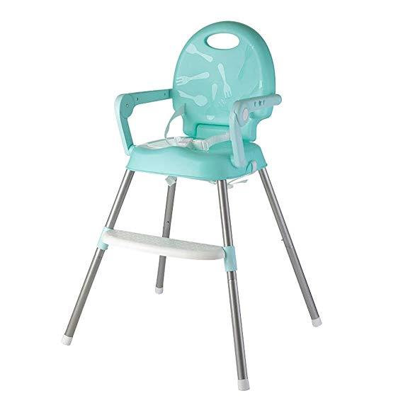 3-in-1 Luxury and multifunction baby high chair - Little Angel - Green