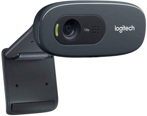 Logitech C270 Desktop or Laptop Webcam, HD 720p